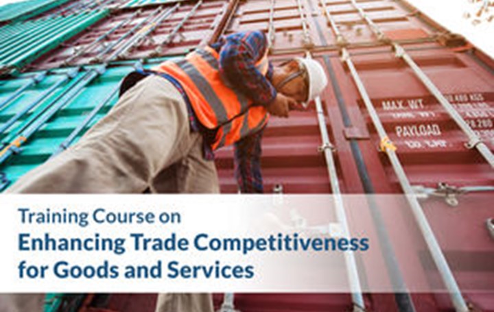 Online Training Course On Enhancing Trade Competitiveness For Goods And Services